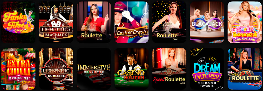 Live-Kasino-Tropfen Casino